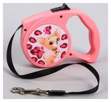 Рулетка «Гламурная собачка» 3 м