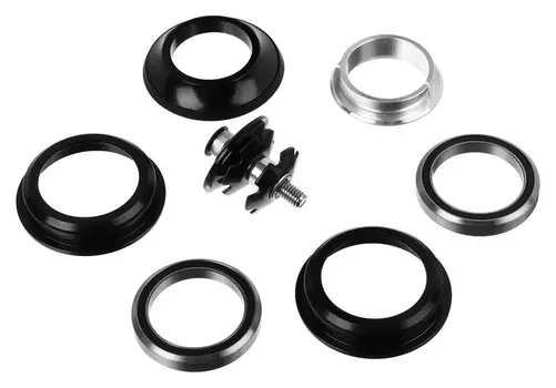 Рулевая колонка Dream Bike 1-1/8". сталь, безрезьбовая, пром. подшипник, полуинтегрированная