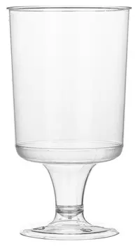 Рюмка одноразовая 100мл, кристалл прозр., комус ПС 6шт/уп