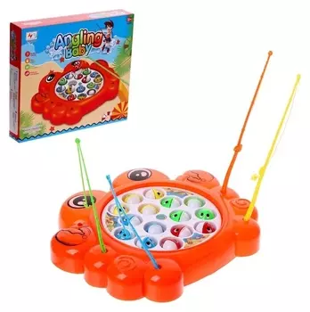 Рыбалка «Краб» 15 рыбок, 2 удочки