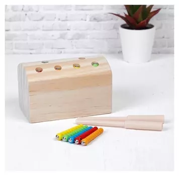 Рыбалка магнитная Весёлые червяки