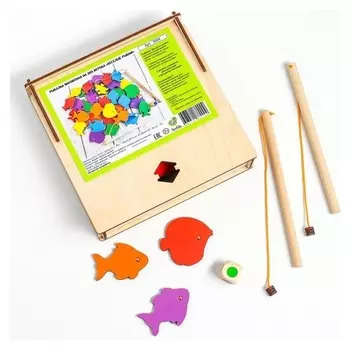 Рыбалка магнитная «Весёлые рыбки» (Бизиборды)