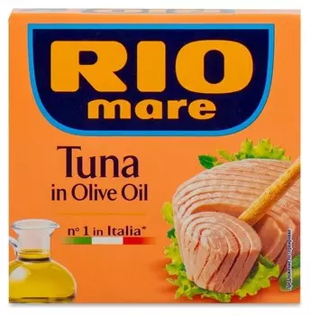 Рыбные консервы тунец в оливковом масле 160г