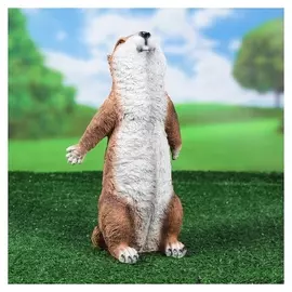 Садовая фигура "Сурок", лапки сзади, 31 см