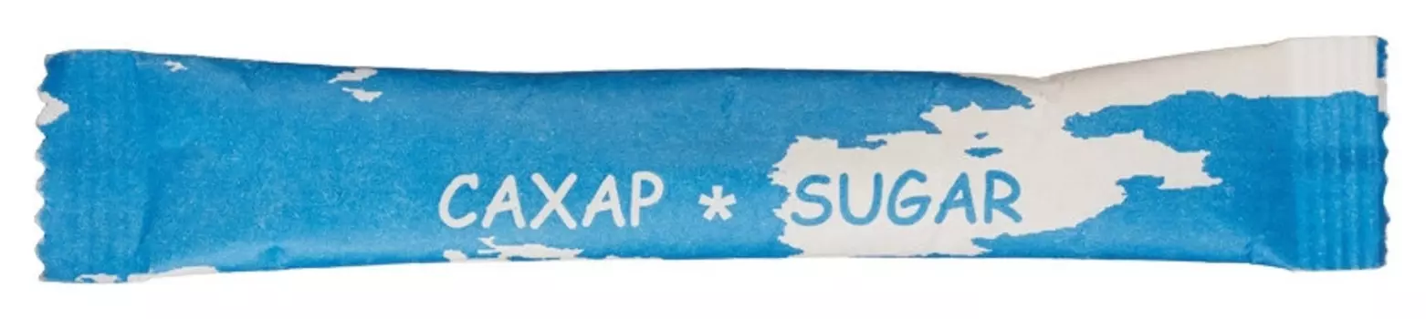 Сахар фасованный материк 5 гр.(200 шт/уп.)