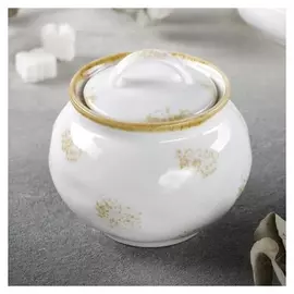 Сахарница доляна «Золотой космос», 350 мл, D=11 см