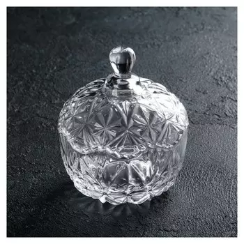 Сахарница «Льдинка» 250 мл, 10×12 см