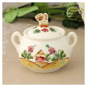 Сахарница "Муся" с крышкой, 250 мл