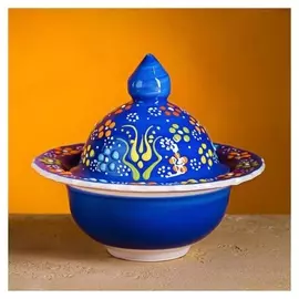 Сахарница "Рельеф синий" 0,15 л