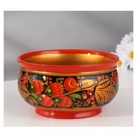 Салатник, 15х7 см, 600мл, хохлома