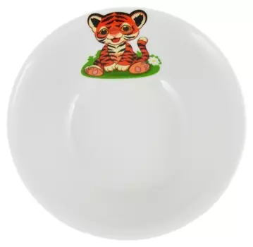 Салатник идиллия 360мл полосатики тигрята (7с2029)