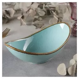 Салатник «Лазурит», 25×13×8 см, цвет голубой