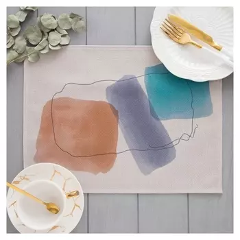 Салфетка декоративная "Этика" 30*40см,100% п/э