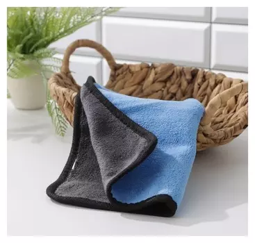 Салфетка для уборки доляна «Суперплотная макси», 30×40 см