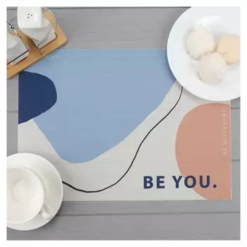 Салфетка на стол "Be You", пвх, 40х29 см