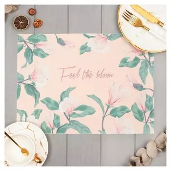 Салфетка на стол доляна "Feel The Bloom" ПВХ 40*29см