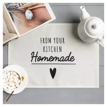 Салфетка на стол доляна Homemade, 30х45 см, полиэстер 100%
