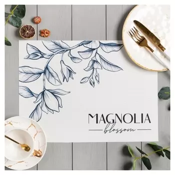 Салфетка на стол доляна "Magnolia" ПВХ 40*29см