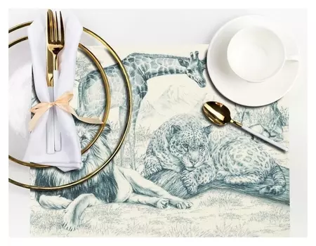 Салфетка на стол "Сафари" 29*40 см