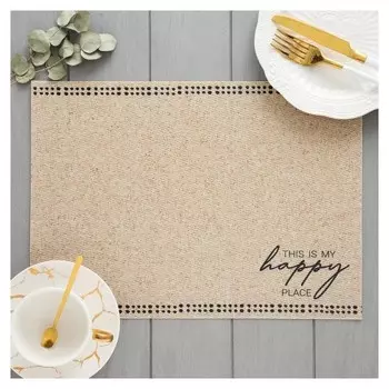 Салфетка на стол "This Is My Happy Place"