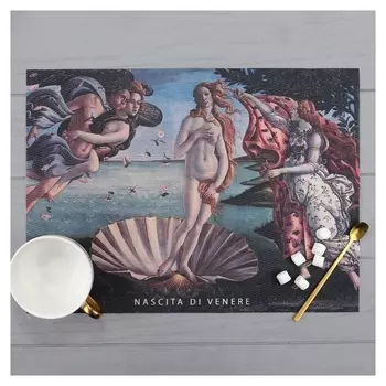 Салфетка на стол "Венера", пвх, 40х29 см