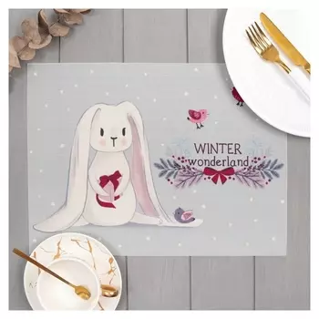 Салфетка на стол "Winter Wonderland", пвх, 40*29 см