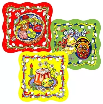 Салфетка "Пасха" 3 диз. 31*31