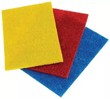 Салфетки абразивные, 13х9х0,5 см, комплект 3 шт., для удаления стойких загрязнений, Laima, 601564