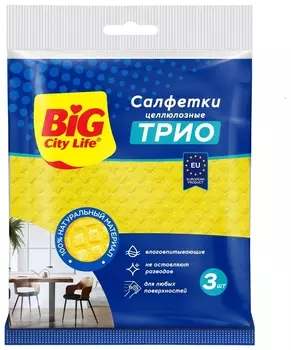 Салфетки целлюлозные Трио