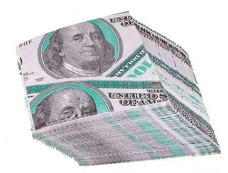 Салфетки "Пачка баксов" 25 листов