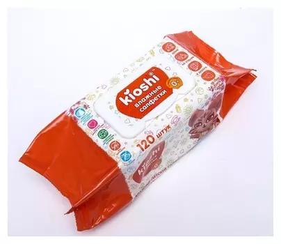 Салфетки влажные Kioshi детские 120шт