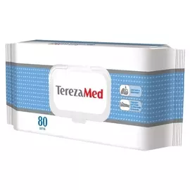 Салфетки влажные Terezamed с кремовым эффектом 80шт/уп
