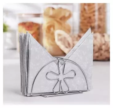 Салфетница «Цветок», 13×6×7,5 см