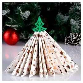 Салфетница деревянная "Ёлочка ажурная"