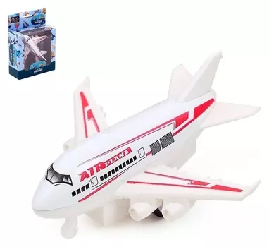 Самолёт металлический «Лайнер», инерционный