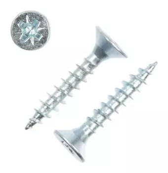 Саморезы универсальные оцинк. 4,5х25 ,200 шт