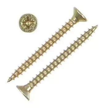 Саморезы универсальные желтые 3,0х30 ,200 шт