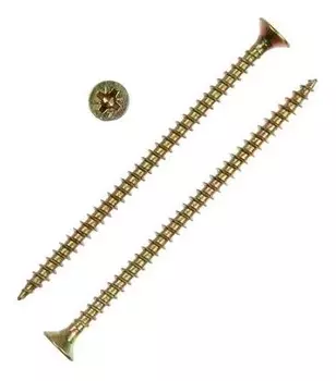 Саморезы универсальные желтые 4,0х70 ,150 шт