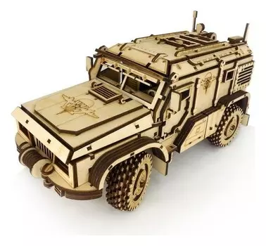 Сборная модель «Бронеавтомобиль. бур»