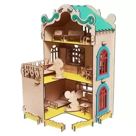 Сборная модель «Домик мышки мари»