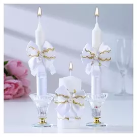 Семейный очаг "Арианна", бело-золотой