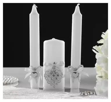 Семейный очаг Ажурные, цвет белый, 10х19 см