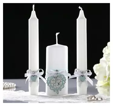 Семейный очаг Ажурные свечи, 10х19 см