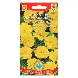 Семена цветов бархатцы отклоненные "Петит голд"