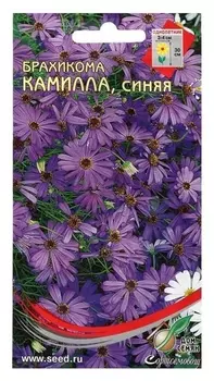 Семена цветов брахикома "Камилла", синяя, 150 шт