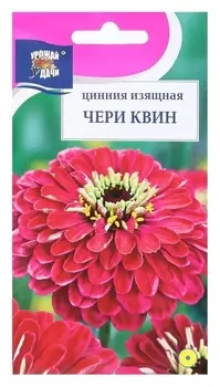 Семена цветов цинния изящная "Чери квин", 0,3 г