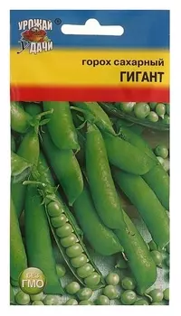 Семена горох "Гигант", сахарный,5 - 6 гр