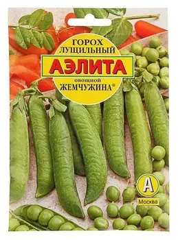 Семена горох "Жемчужина", лущильный, 25 г