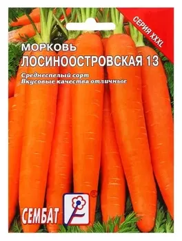 Семена хххl морковь "Лосиноостровская 13", 10 г