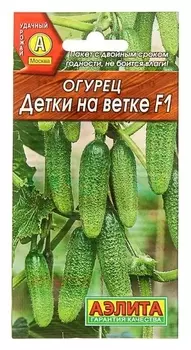 Семена огурец "Детки на ветке" F1, пчелоопыляемый, 0,25 г